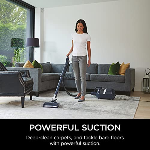 Shark CZ351 Pet Canister Vacuum, Bagless, Corded with Self-Cleaning Brushroll & PowerFins