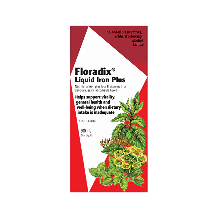 Floradix (by Salus) Liquid Iron Plus Oral Liquid 500ml