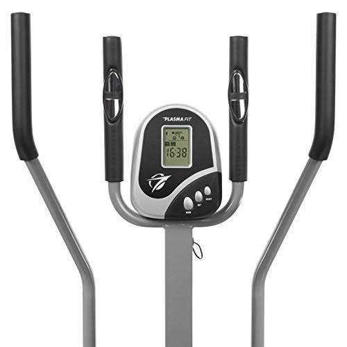Plasma Fit Elliptical Machine Cross Trainer 2 in 1 Exercise Bike Cardio Fitness