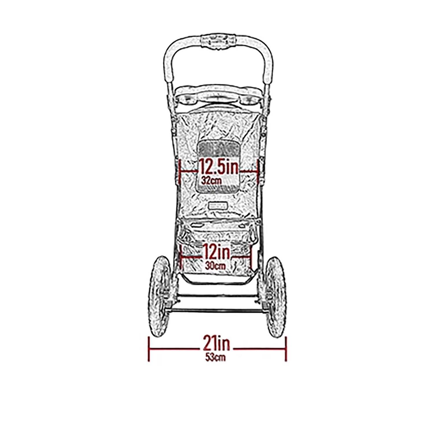Pet Gear NV No-Zip Pet Stroller - Pet Supplies online store