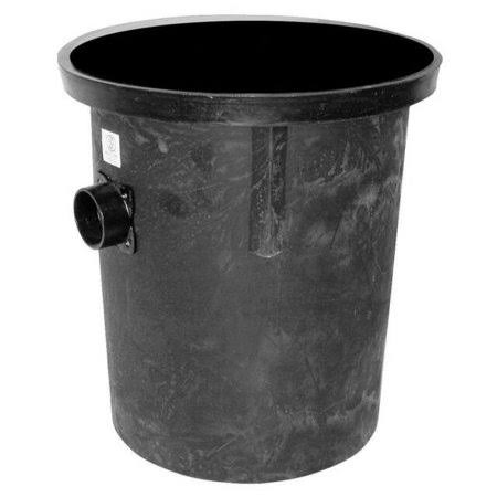 Zoeller 31-1144, Simplex Polyethylene Sewage Basin (24 inch x 30 inch) with 4 inch Cast Iron Inlet Hub
