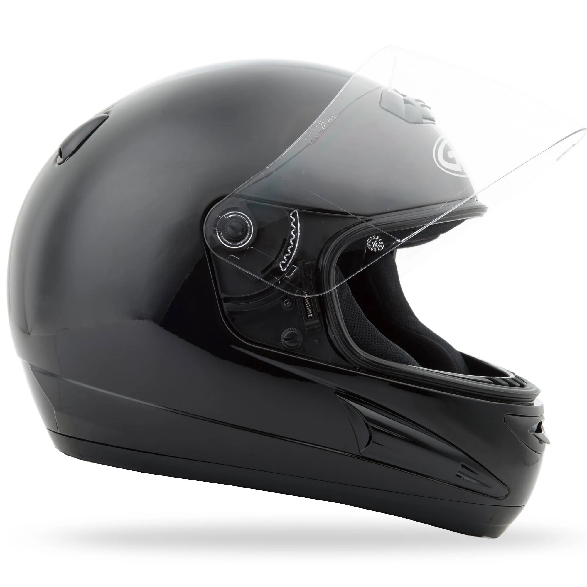 GMAX GM38 Solid Helmet - Black - MD