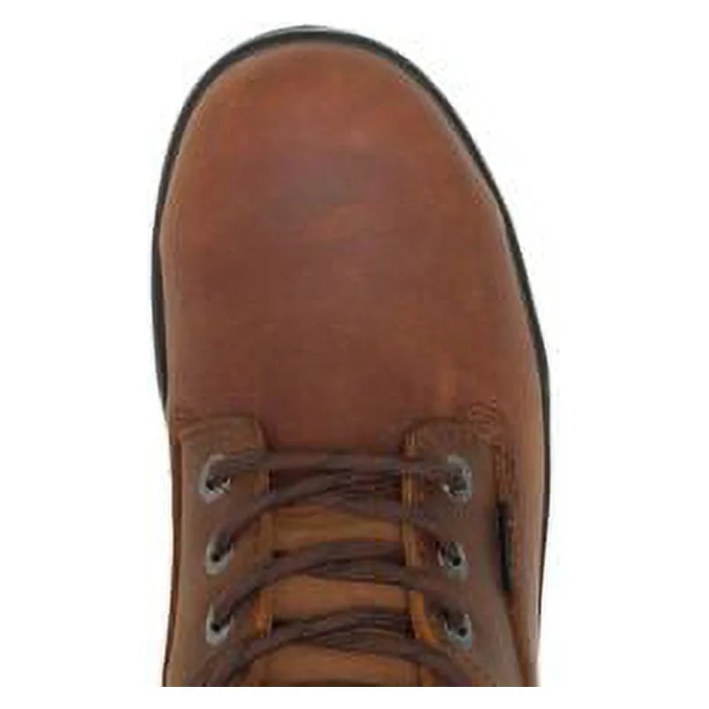 Wolverine DuraShocks Slip Resistant 6" Work Boot Men Dark Brown - Curated Treasures Market