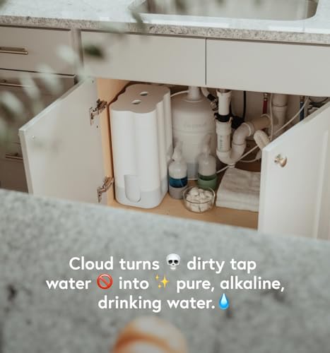 Cloud RO | Reverse Osmosis Filtration System | Alkaline Water | Removes PFAS, Lead, Fluoride and More