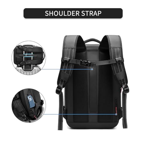 Airbag Backpack, Vacpack Backpack, Carry On Travel Backpack With Vacuum Water Resistant