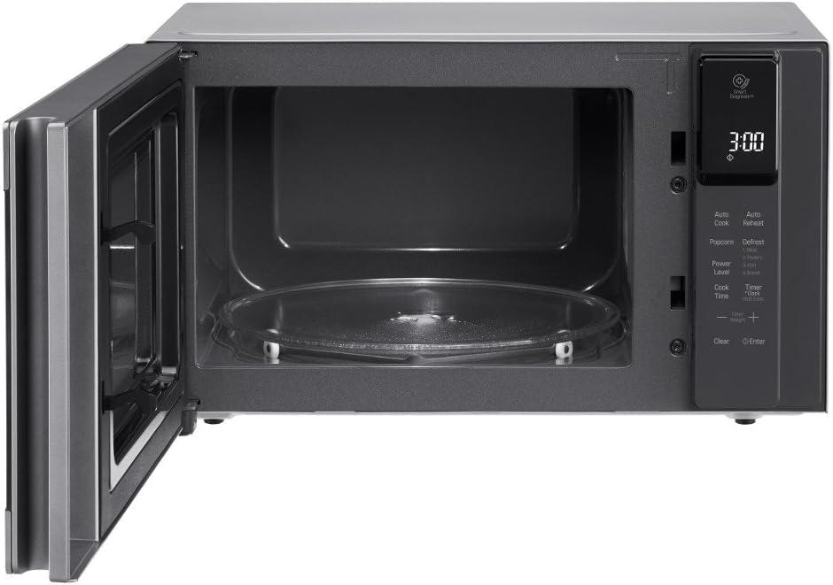 LG NeoChef 0.9 Cu. Ft. Countertop Microwave Oven, 21 x 12 x 17, Stainless Steel