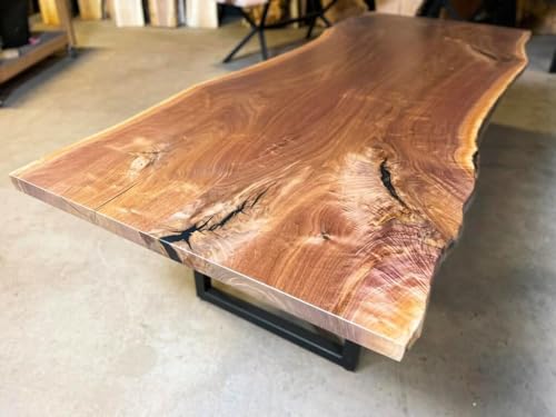 Live Edge Custom Made Table Epoxy Dining Table Coffee Table End Table Bar Counter Top Living Room Table Wall Art Wooden Table Table Top (28.5" Inches Tall, 60 x 30 Inches)
