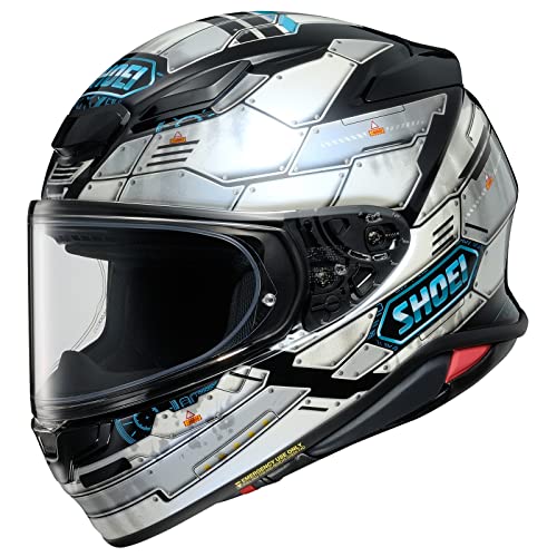 Shoei RF-1400 Fortress Helmet (XX-Large) (Red/Black/Blue)