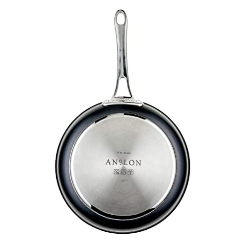 Anolon Anolon X Hybrid Nonstick Nonstick Cookware Induction Pots and Pans Set, 12 Piece - Charcoal Gray