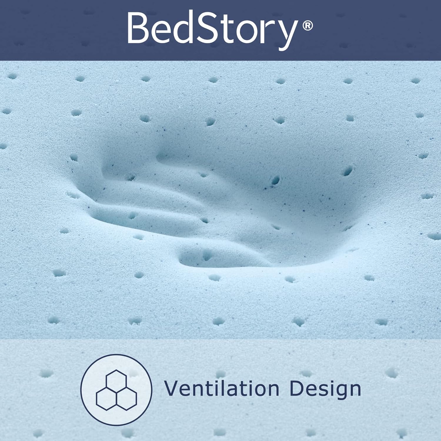 BedStory 4 Inch Firm Memory Foam Mattress Topper Queen Size - Extra Firm Bed Topper for Overweight Individuals, Back Pain Relief Enhanced Cooling Pad with Skin-Friendly Cover, CertiPUR-US Certified