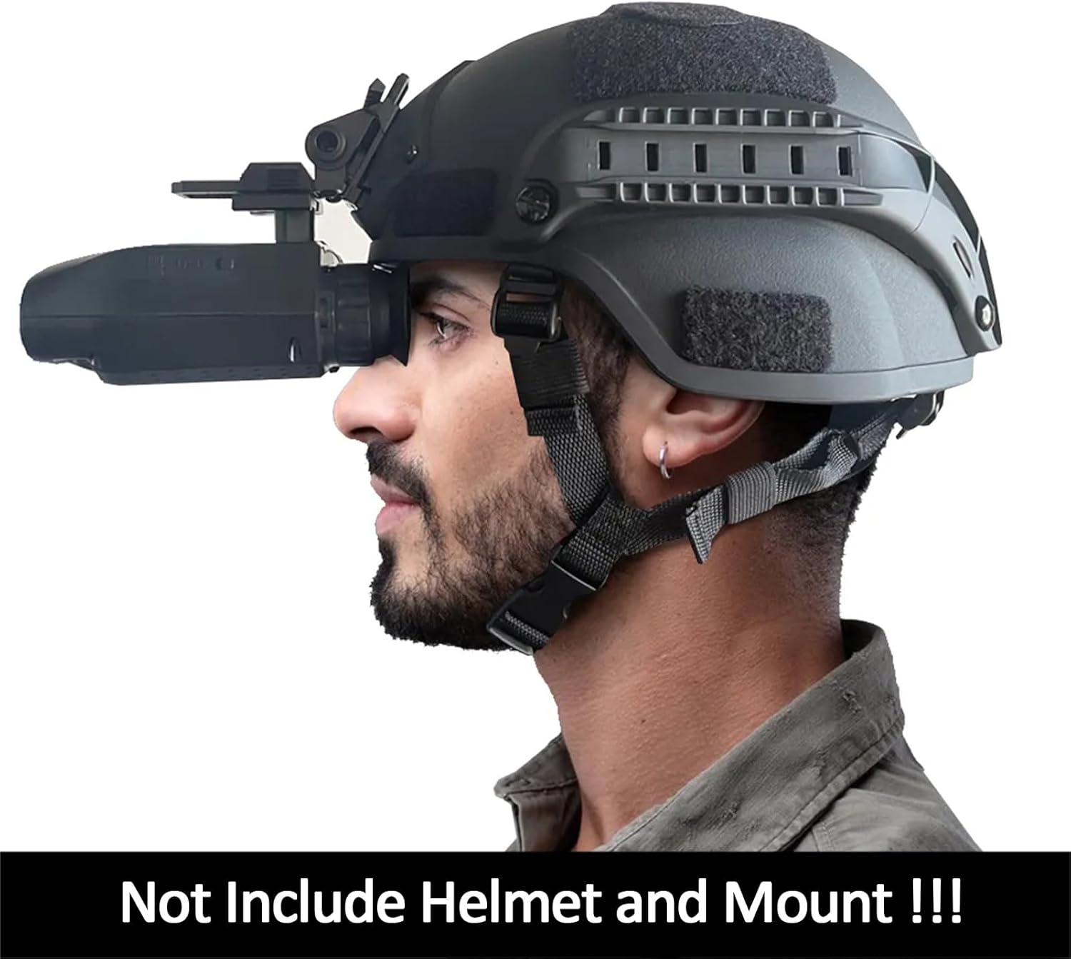 Night Vision Goggles Head Mounted, Digital Infrared Night Vision Binoculars, Military Tactical Goggles for Helmet with 8X Digital Zoom for Camping and Surveillance