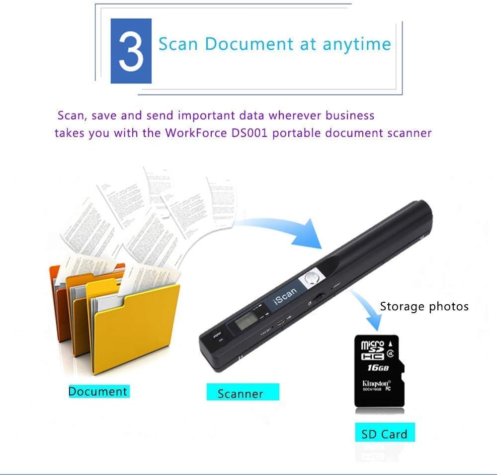 DIGITNOW 22MP All-in-1 Film & Slide Scanner, Converts 35mm 135 110 126 and Super 8 Films/Slides/Negatives to Digital JPG Photos, Built-in 128MB Memory, 2.4 LCD Screen Loetad Hand-Held Scanner