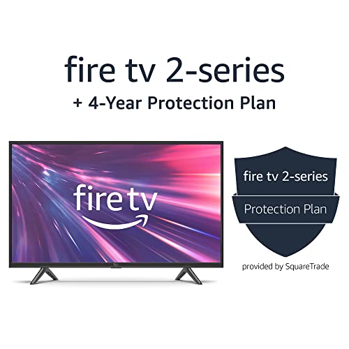Amazon Fire TV 40" 2-Series (newest model), HD smart TV with Fire TV Alexa Voice Remote, stream live TV without cable