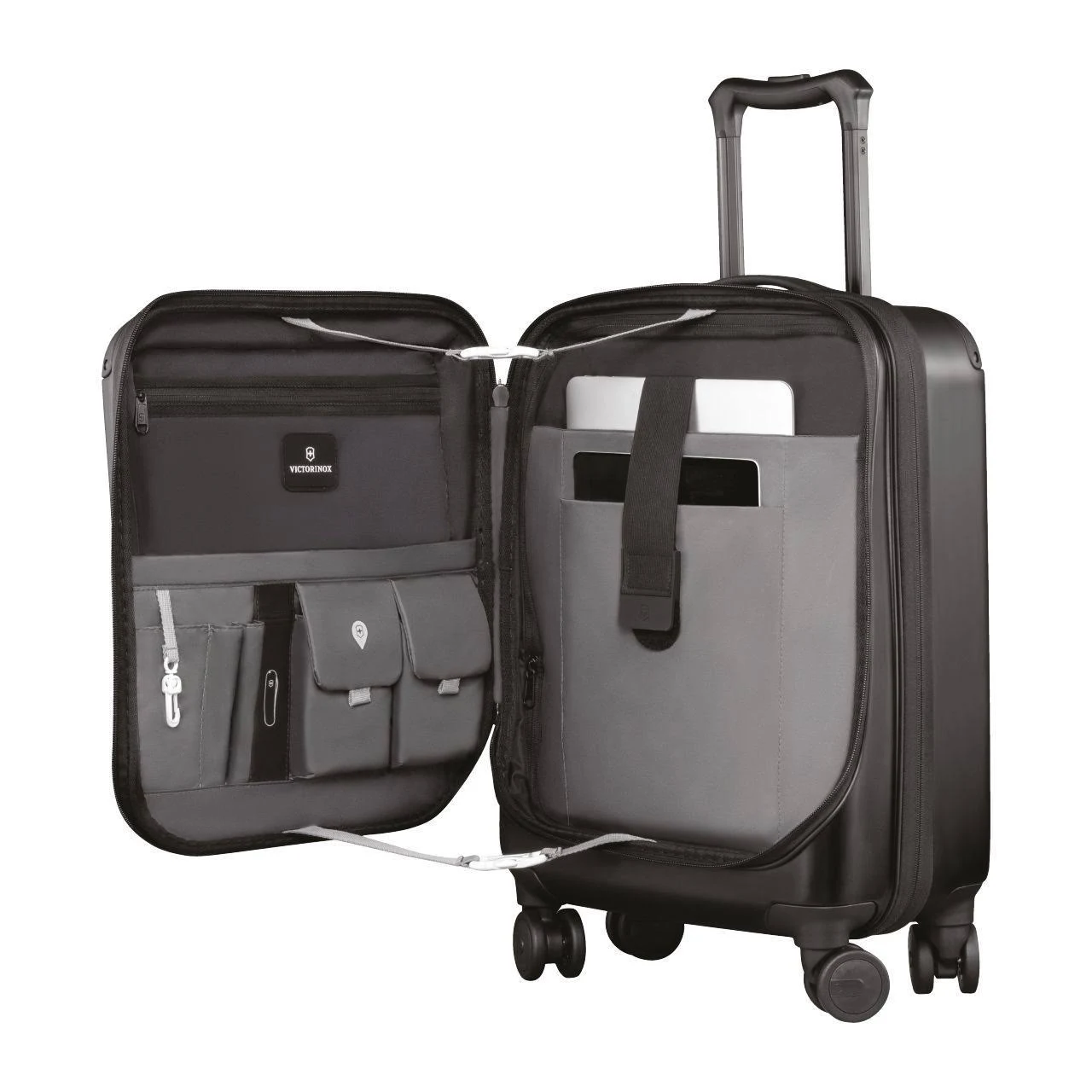 Victorinox Swiss Army Spectra 2.0 Hard Sided Rolling Carry-On - 22x22 - Black