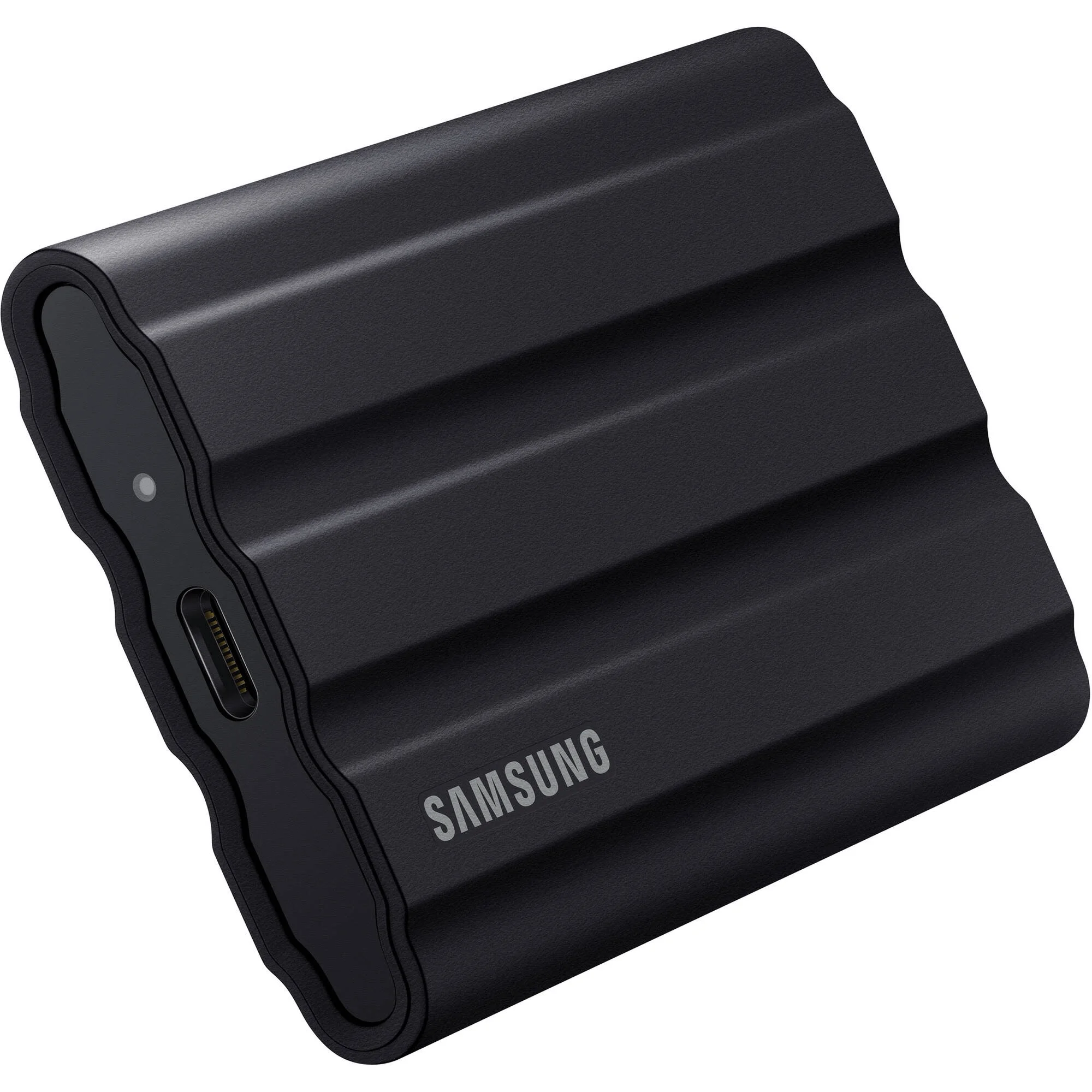 SAMSUNG T7 Shield MU-PE2T0S - 2TB Portable Encrypted SSD - USB 3.2 Gen 2 - USB-C connector - 256-bit AES - Black