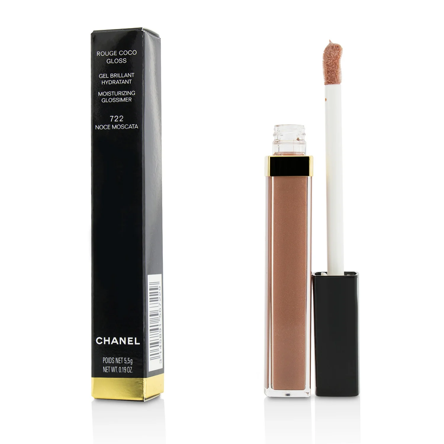 Chanel Rouge Coco Gloss Moisturizing Glossimer - # 824 Rouge Carmin  5.5g/0.19oz