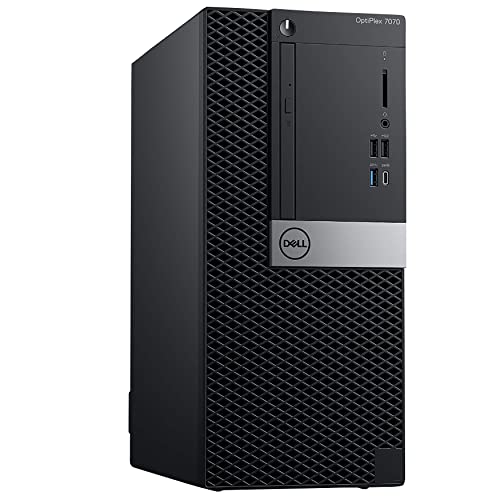 Dell Optiplex 7070 Tower Desktop Computer | Intel i7-9700 (3.4) | 32GB DDR4 RAM | 1TB SSD Solid State | Windows 11 Pro | Internal Wi-Fi 6 PCIe Adapter (Renewed)