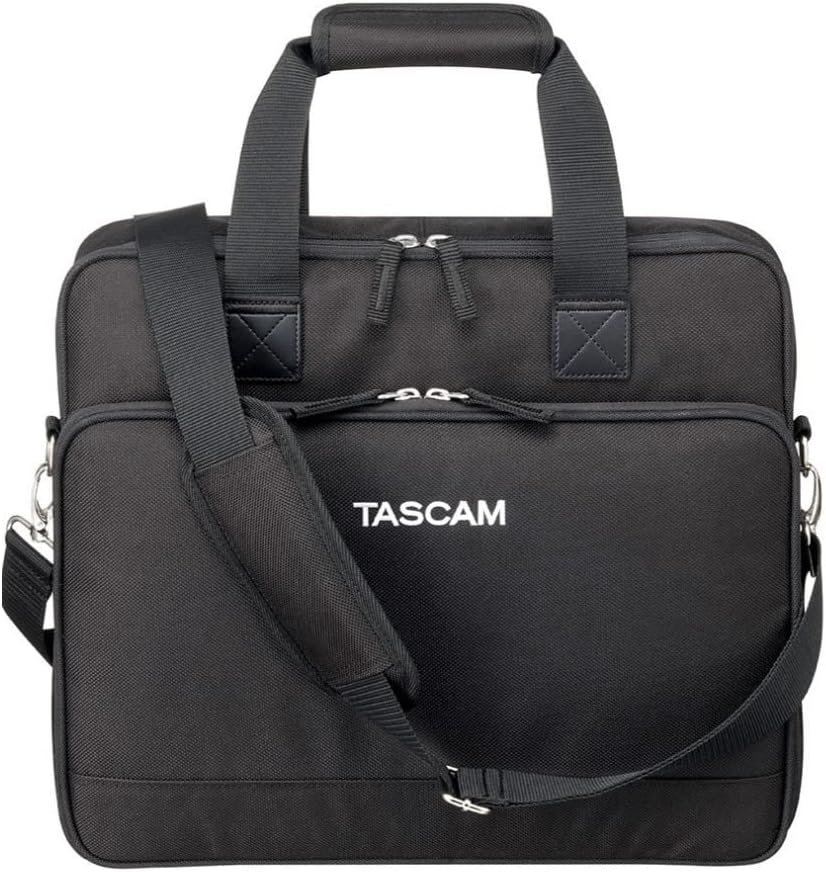 Tascam Mixcast 4 Podcast Station Bundle with Mixcast 4 Carrying Bag and Knox Gear 25-Feet XLR Cables (4 Items)
