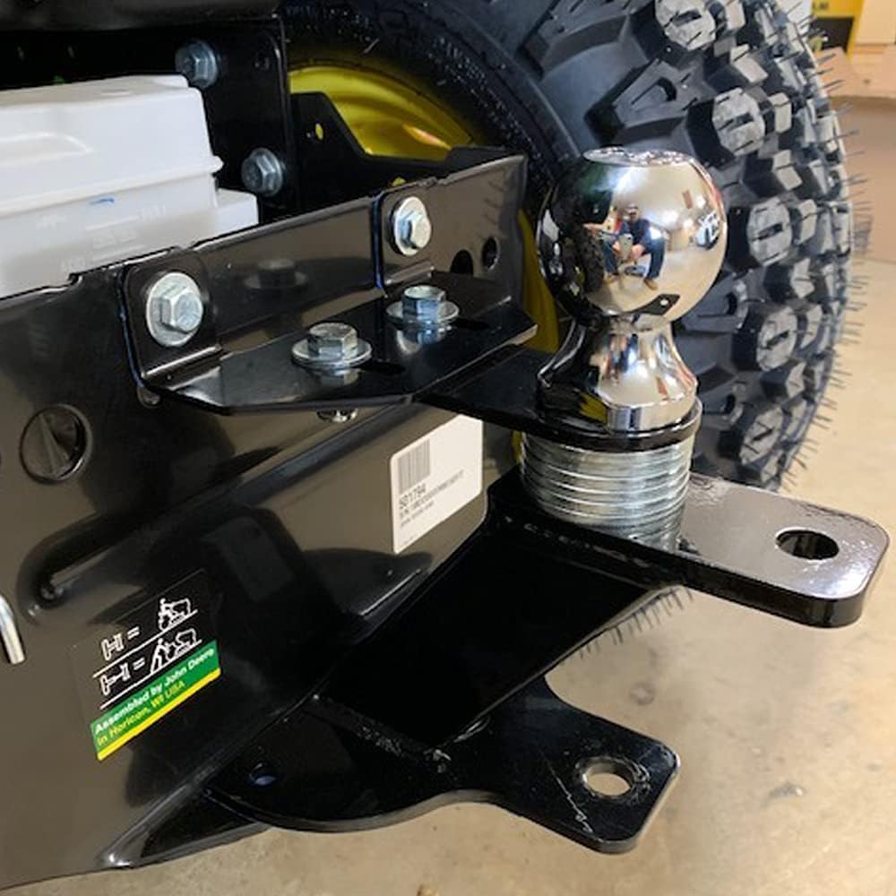 ELITEWILL Zero Turn Lawn Mower Trailer Hitch Receiver 5" Rise 3 Way Heavy Duty Universal Lawn Garden Tractor Towing Hitch Pack of 2