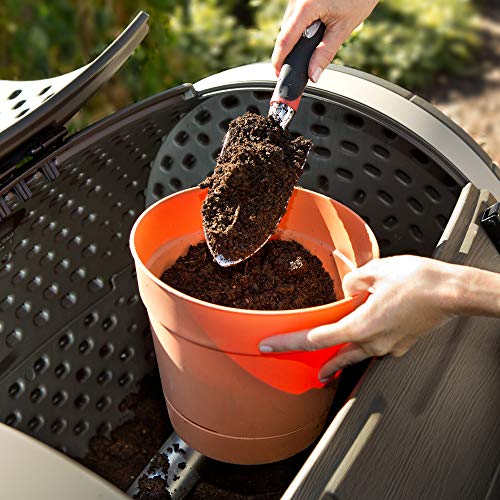 Lifetime 60309 Double Bin Rotating Composter, 100 gallon