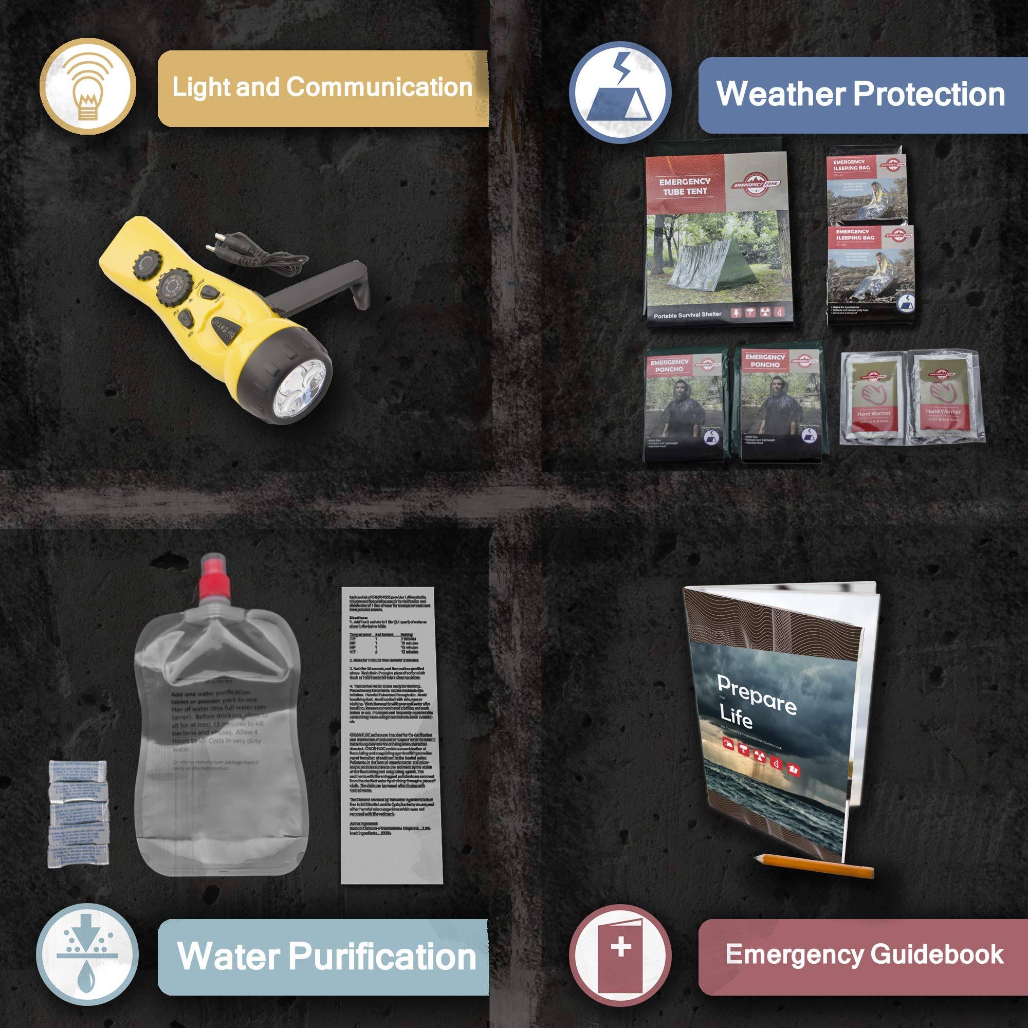 Emergency Zone 2-Person Urban Survival Bug-Out Bag
