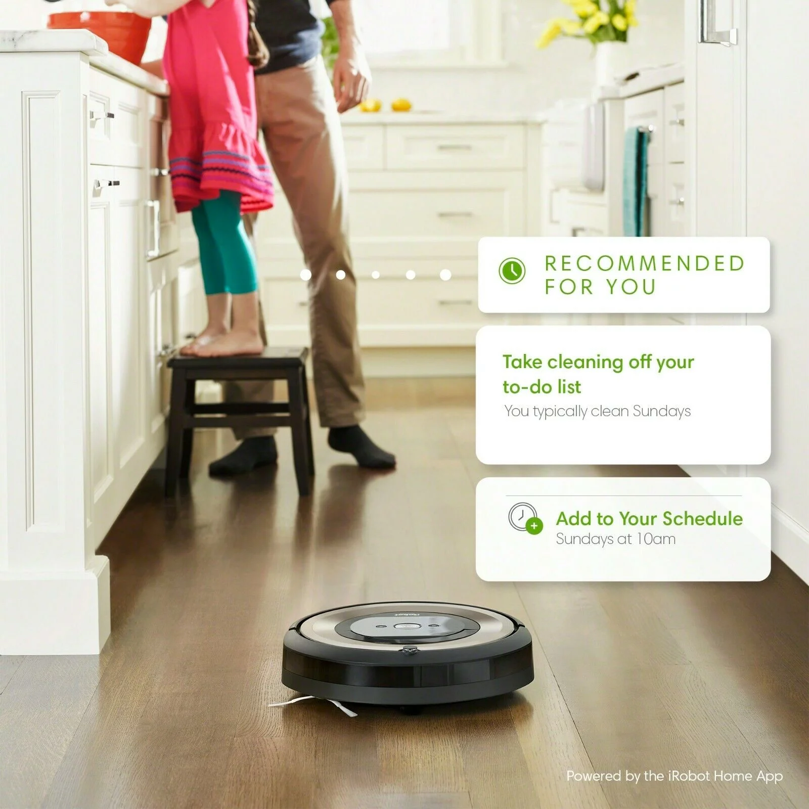 iRobot Roomba E6198 Vacuum Cleaning Robot - Manufacturers Certified Used!-Used