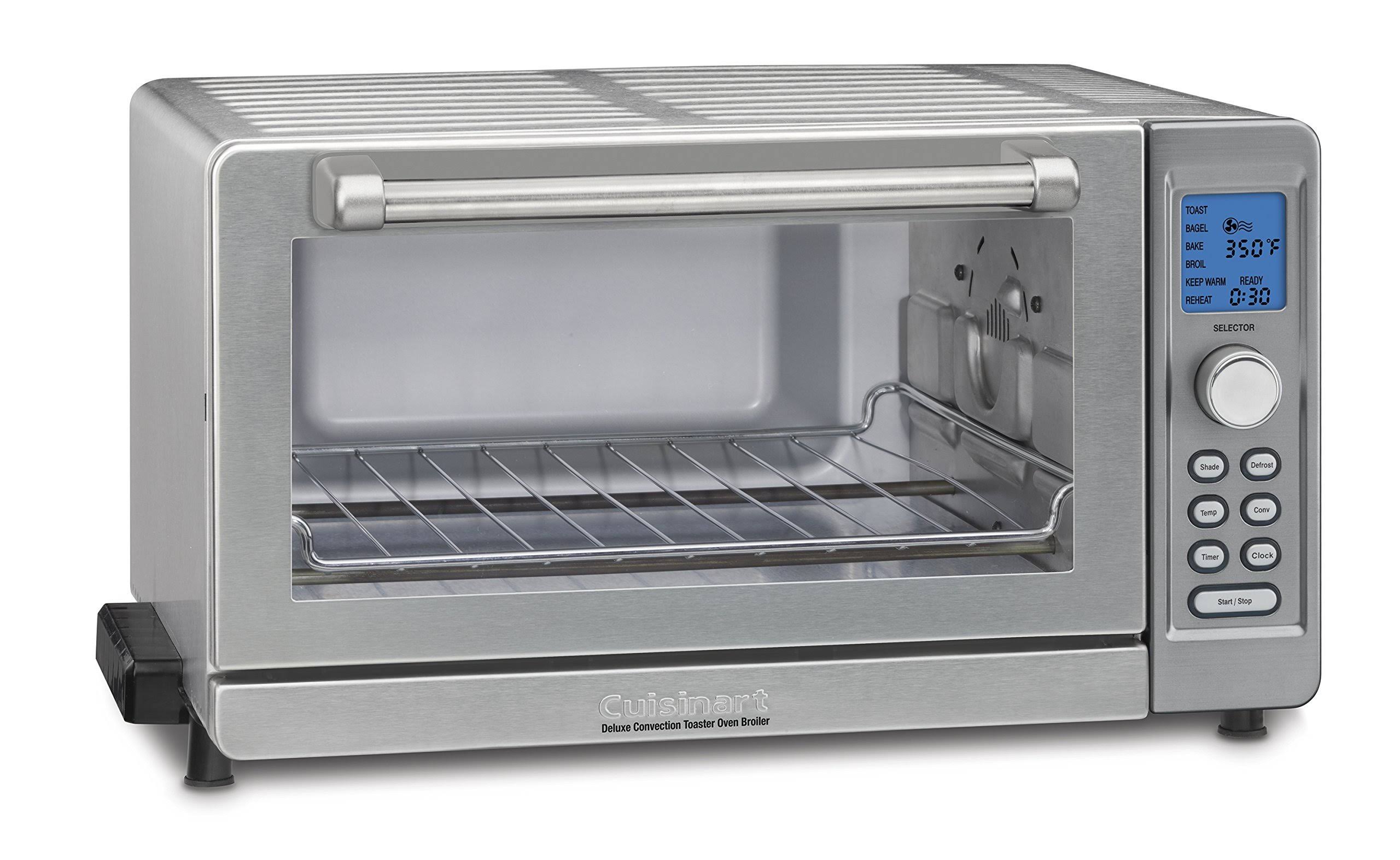 Cuisinart TOB-135N Deluxe Convection Toaster Oven Broiler, Stainless