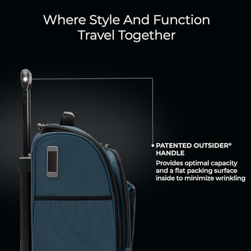 Briggs & Riley Domestic 22" Carry On Expandable Spinner - Luggage for Travel, Suitcases with Wheels, Softside Rolling Bag for Men & Women, Self-Repairing Zipper - ZDX Collection, Black
