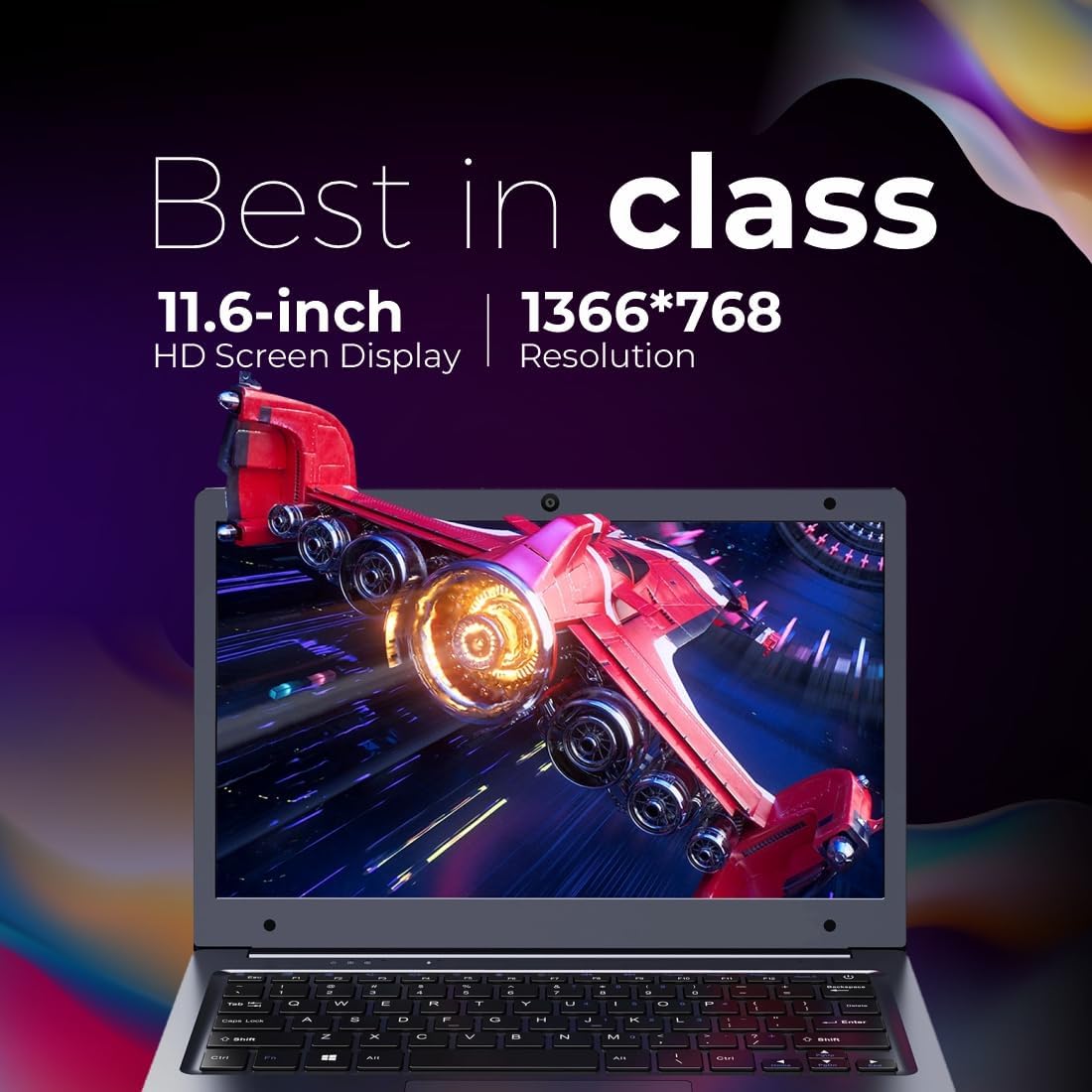 CHUWI HeroBook Air Laptop, 11.6" Business Touchscreen Laptop, 128GB SSD, 4GB LPDDR4 RAM, Intel Celeron N4020 Processor, WiFi, Webcam, Ultra Thin and Light Windows Notebook PC