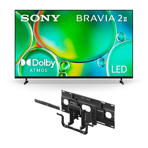 Sony BRAVIA 2 II 55 Inch 4K Ultra HD LED Smart TV with Google TV and Exclusive Features for PlayStation®5 (K-55S20M2), 2025 Model