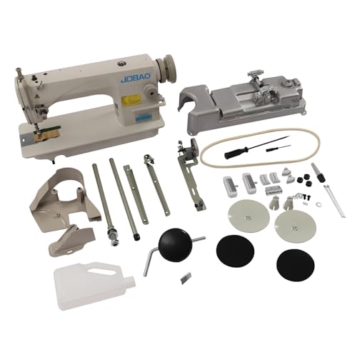 6500RPM Industrial Sewing Machine, Heavy Duty Commercial Grade Leather Upholstery Sewing Machine Pure Copper for Industrial Upholstery Sewing Beginners & Alteration Stores