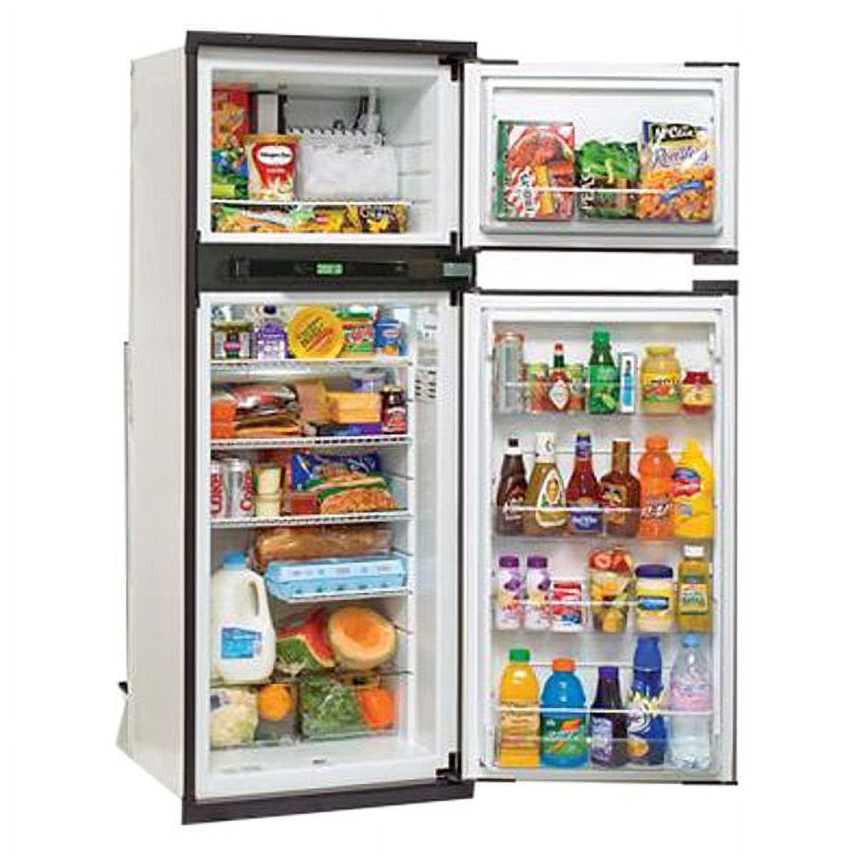 Norcold NA8LXFL - Polar 8 cu.ft Black Trim 2 Doors Refrigerator and Freezer with Fan