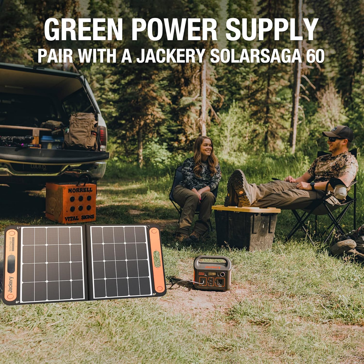 Jackery Portable Power Station Explorer 240, 240Wh Backup Lithium Battery, 110V/200W Pure Sine Wave AC Outlet, Solar Generator (Solar Panel Not Included) for Outdoors Camping Travel Hunting Emergency