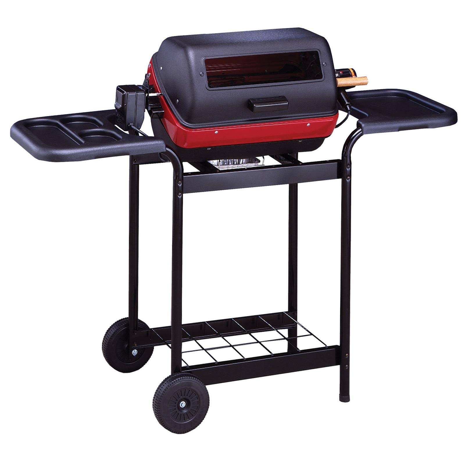 Americana Deluxe Electric Cart Grill in Black