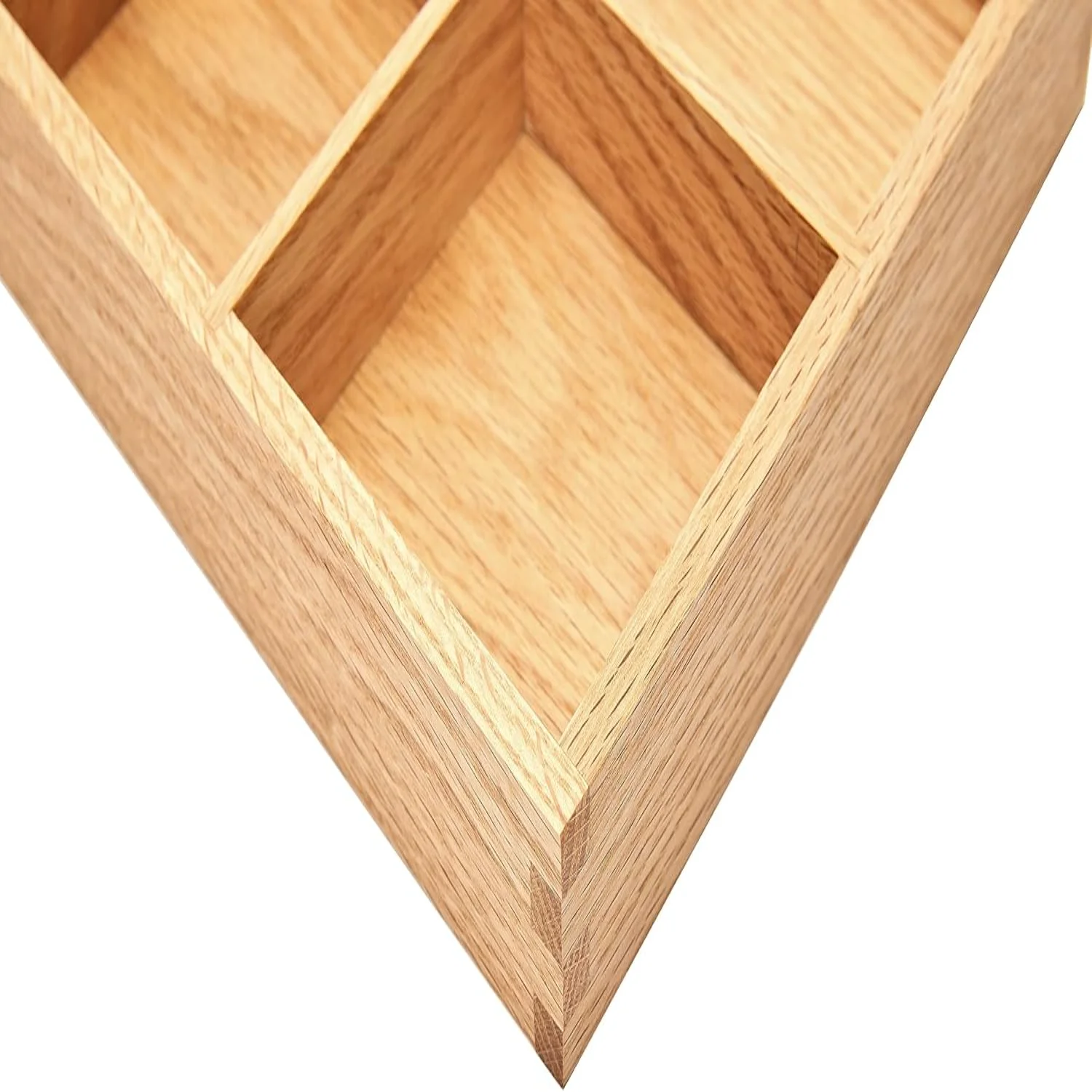 dxynlzq KFHDMCV  Wood Organizer Tray Black Walnut  &amp;amp; Drawer Storage  (Walnut )