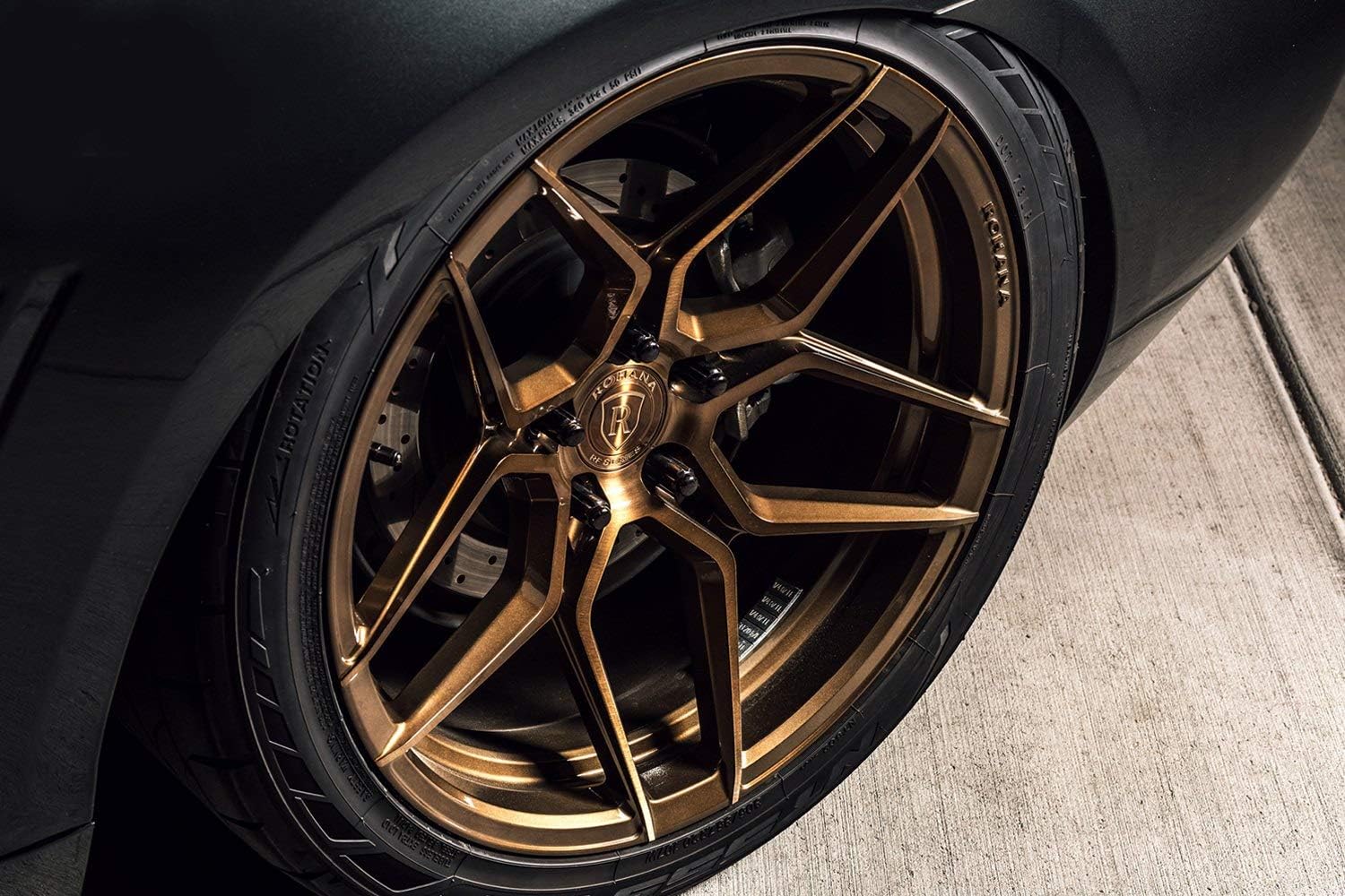 Rohana Wheels - RFX11, Wheel Diameter: 20 Size: 20x9 ET35 73.1 Offset: ET35 Bore: 73.1 Bolt Pattern: 5x114.3 Brushed Bronze (Standard) (RFX112095114BZ35)