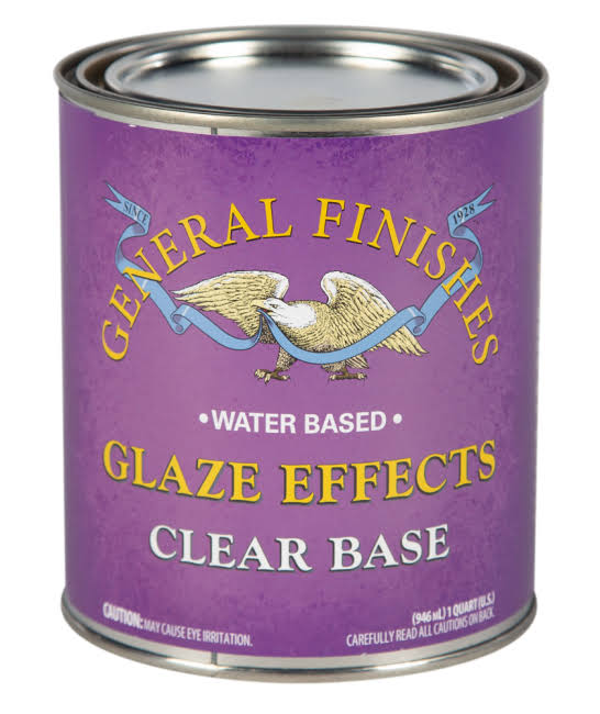 General Finishes Water Based Glaze Clear Base, Finish Effects - Clear Base - Gallon