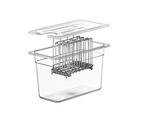 C5L-AP Lid for LIPAVI C5 Sous Vide Container, with Cut-Out for The Anova Precision Immersion Circulator