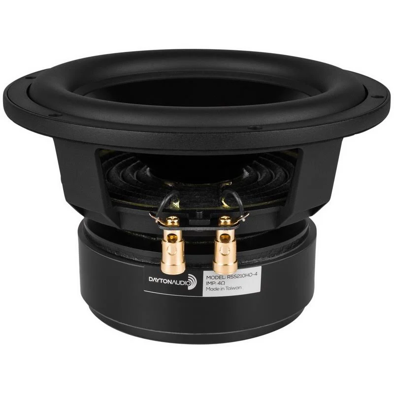 Dayton Audio 8x22 Reference Series HO Subwoofer and Cabinet Bundle