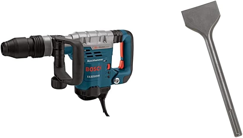 BOSCH 11321EVS Demolition Hammer - 13 Amp 1-9/16 in. Corded Variable Speed SDS-Max Concrete Demolition Hammer with Carrying Case