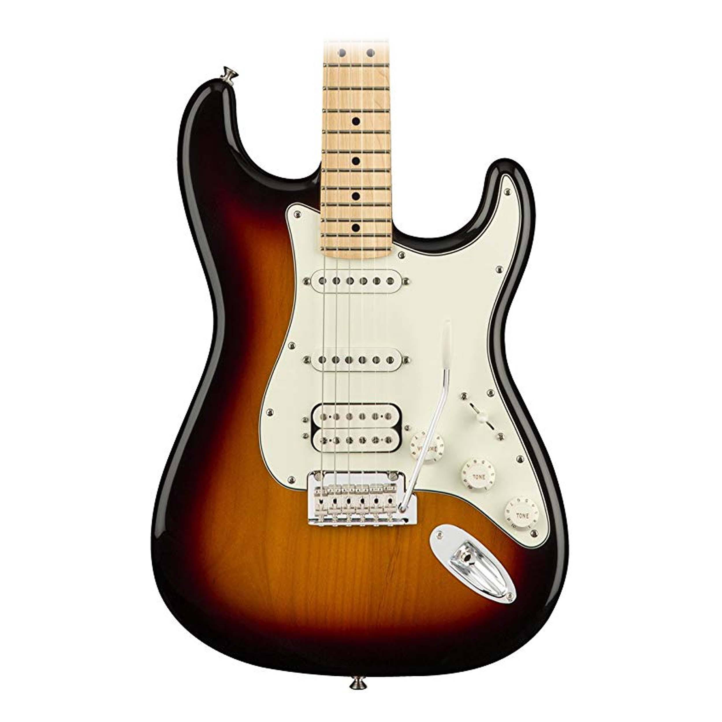 Fender Player Series Stratocaster HSS - 3-tone Sunburst with Maple Fingerboard Guitar