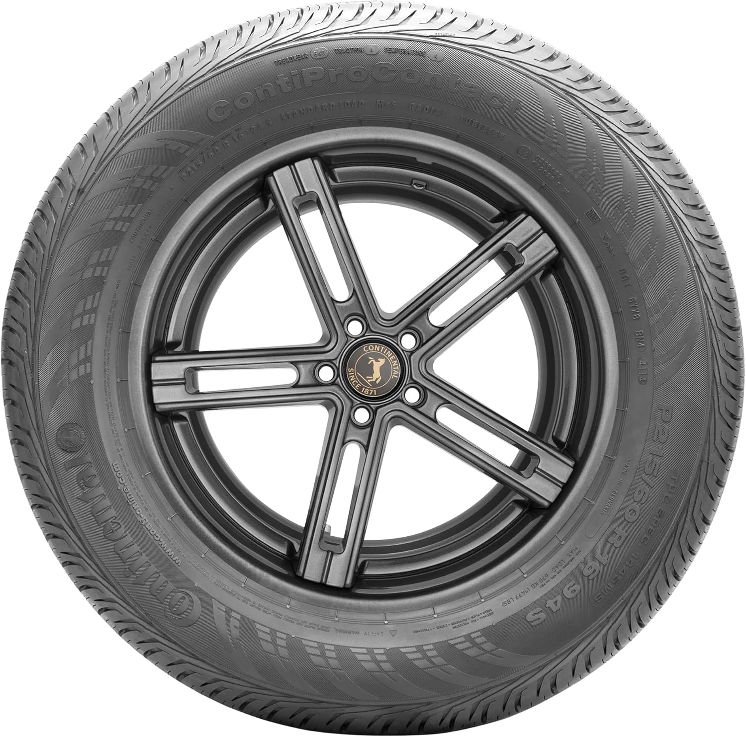 Continental ContiProContact All Season 205/55R16 91H Passenger Tire