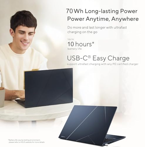 Asus ZenBook 14 14X OLED 14.5/inch QHD+(2880x1800)120HzTouchscreen(Intel 13th Gen i5-13500H(Beat i7-1250U),8GB RAM,512GB SSD)Business Laptop,NumberPad,Backlit,Webcam,IST HDMI,Win 11 Home Inkwell Gray