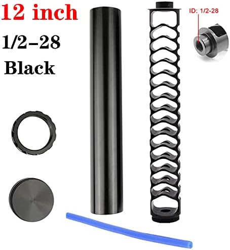 1/2-28 12 inch Fuel .7075 Aluminum for Filter Car Accessories black…