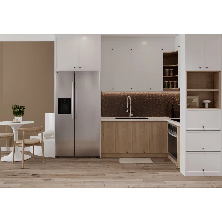 LG 26 cu. ft. Smart Counter-Depth MAX™ Refrigerator with Dual Ice Makers