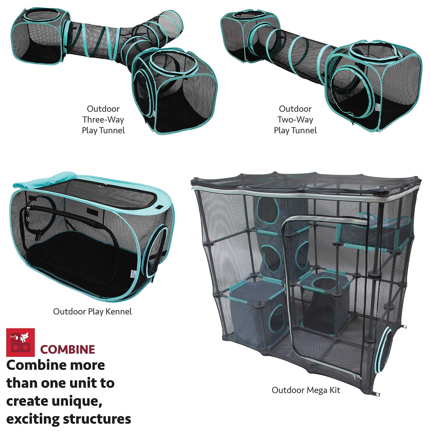 Kitty City Claw Indoor and Outdoor Mega Kit Cat Furniture - Pet Supplies online store
