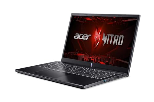 acer Nitro V Gaming Laptop | Intel Core i9-13900H Processor | NVIDIA GeForce RTX 4060 Laptop GPU | 15.6" FHD IPS 144Hz Display | 32GB DDR5 | 1TB Gen 4 SSD | WiFi 6 | Backlit KB | ANV15-51-92XK