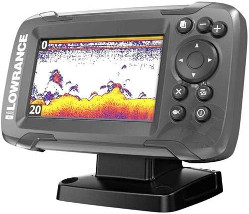 Lowrance Hook² Ice Fishing and All-Season Pack with Hook² 4X Fish Finder, Two Transducers, Battery, Charger and Carry Case