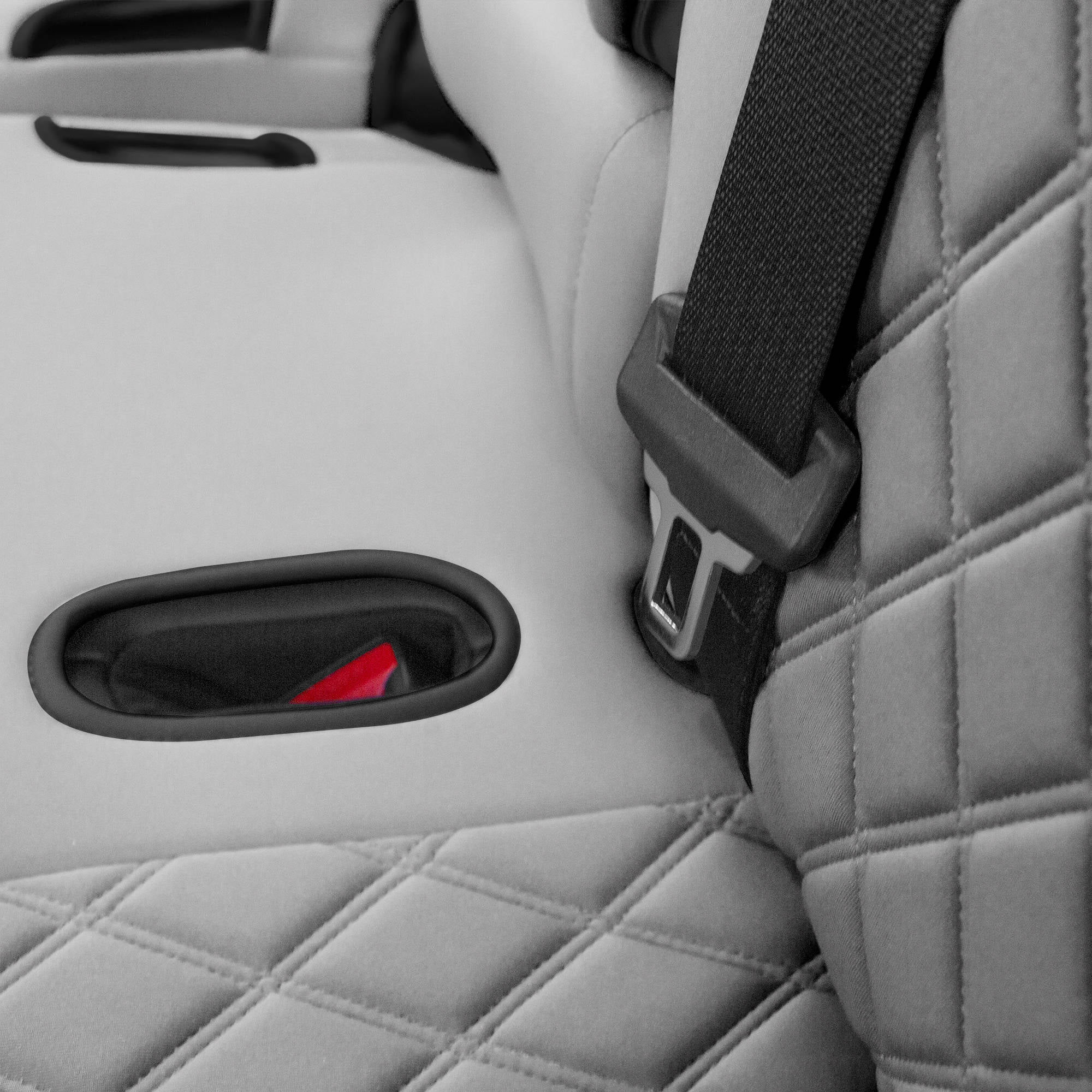 FH Group for 2020-2024 Tesla Model Y Waterproof Neoprene Custom Fit Made Car Seat Covers Full Set
