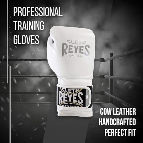 CLETO REYES Training Boxing Gloves with Hook and Loop Closure for Sparring and Heavy Punching Bags, Men and Women, MMA, Kickboxing, Muay Thai